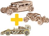 Wooden.City modelbouw voordeelpakket Historische voertuigen