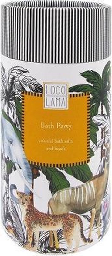 Loco Lama - Bad party pakket - Kids Safari - badset - kinderen - jungle - bad - douche