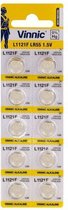 Vinnic 1.5 volt alkaline knoopcellen L1121F, LR55, AG8