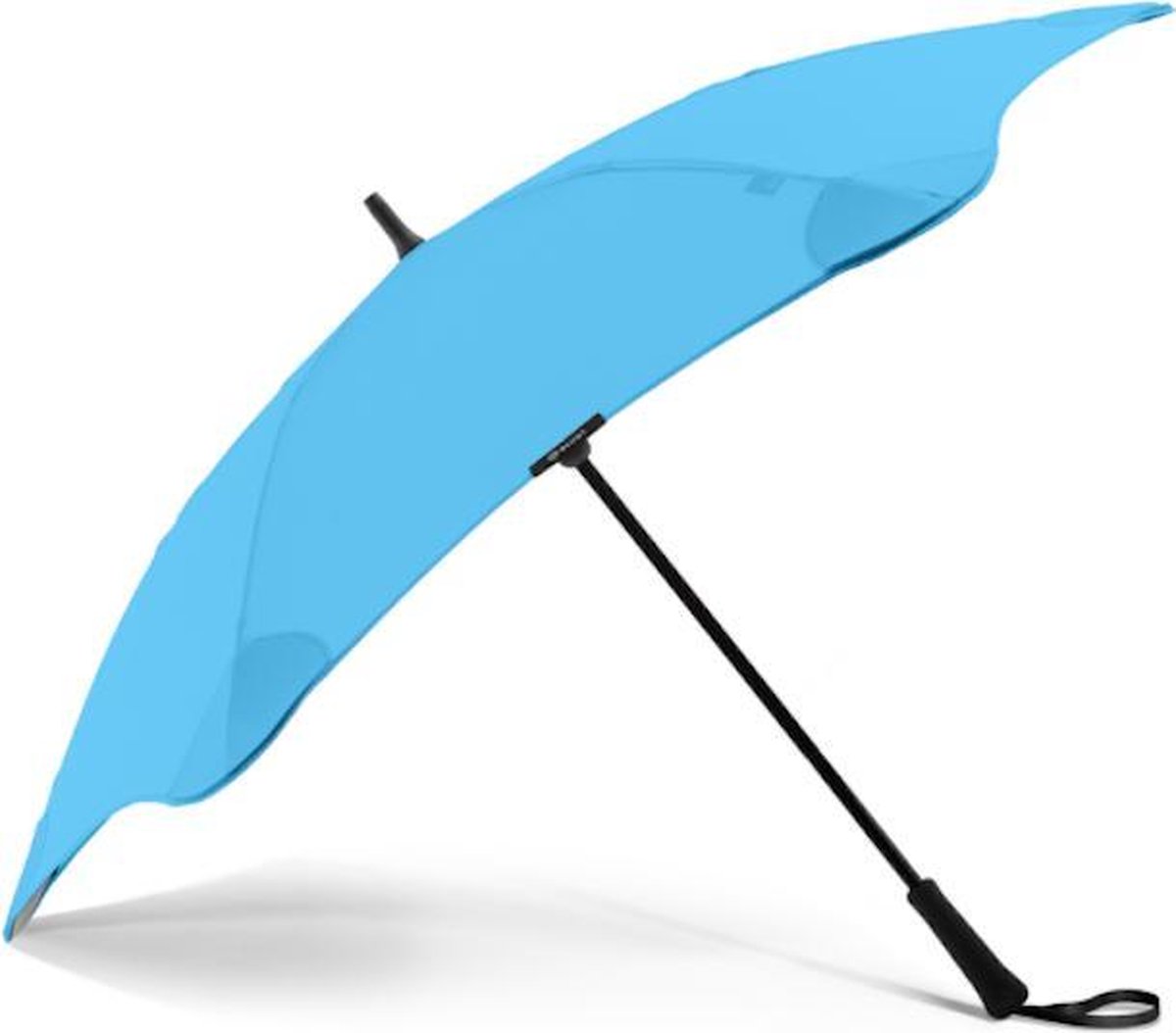 Parapluie droit classic Blunt bleu marine résistant aux fortes rafales de  vent