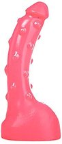 BubbleToys - Pimpy - BubbleGum -  Small - dildo anaal Lengte: 15 cm diam. Top: 3,2 cm Med: 3,2 cm Base: 6,4 cm