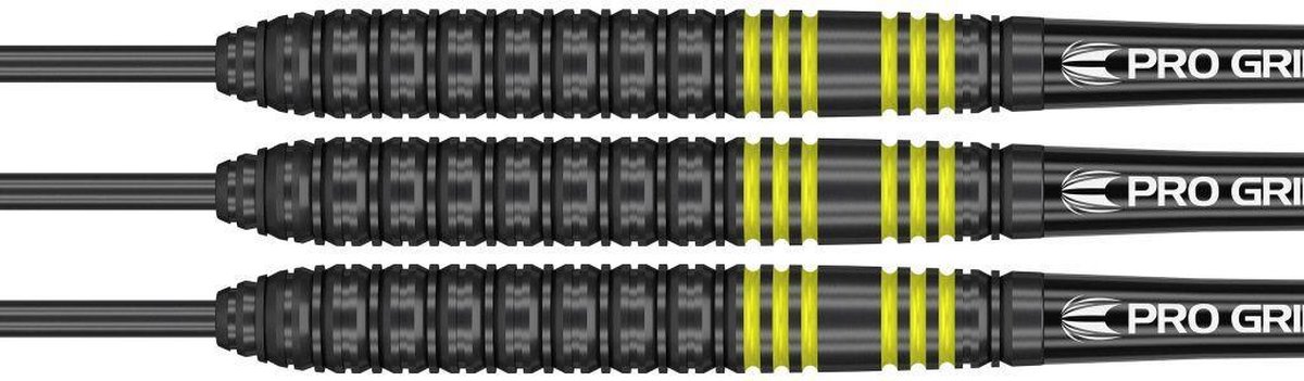 Target Vapor-8 Black-Yellow 80% - Dartpijlen 22 Gram