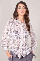 Voodoo Vixen Blouse -M- Hope Inseparable Love Hearts Wit