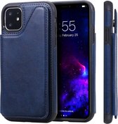 Wallet Back Cover - iPhone 11 Hoesje - Blauw