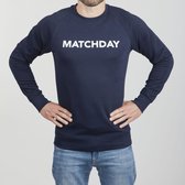 Duo Central Matchday Voetbal Trui - Blauw - Maat L