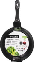 Satoshi Koekenpan 26 cm - met anti-aanbak marble coating en ergonomische soft touch handgreep