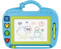 foto van JollyCreative - Magnetisch - Kinderen - Tekenbord - Blauw