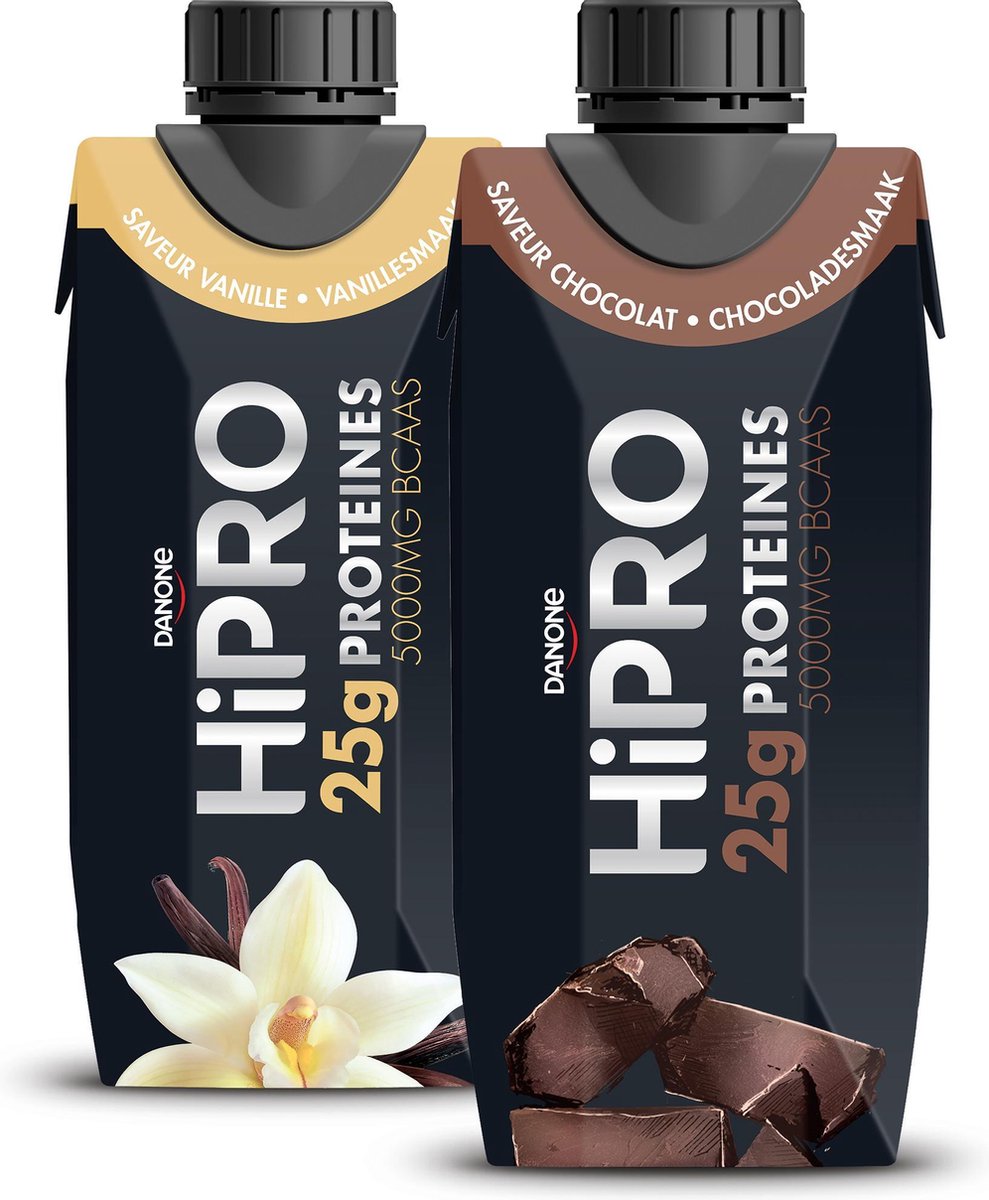 Danone HiPRO Proteïne Drank Eiwitshake / Proteine shake 25 Gram Eiwit per fles Danone HiPRO Proteïne Drank Eiwitshake / Proteine shake 25 Gram Eiwit per fles