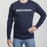 Duo Central Matchday Voetbal Trui - Blauw - Maat XL