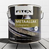 Fitex Metaallak Zijdeglans - Lakverf - Dekkend - Binnen en buiten - Terpentine basis - Zijdeglans -