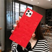 iPhone 11 Hoesje Rood Diamond Look