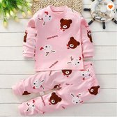 Kinder Pyjama Set-Kinderen-Baby-Meisjes/100% katoen/4-5 jaar-maat 110-120