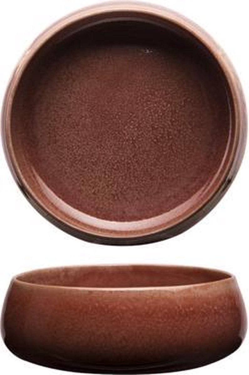 Arezzo Brick Bowl D14.5-16,5xh5,3cm73cl
