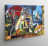 Canvas Mediterranean landscape - Pablo Picasso - 70x50cm