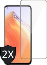 Screenprotector geschikt voor Xiaomi Mi 10T - 2x Glas Screen Protector