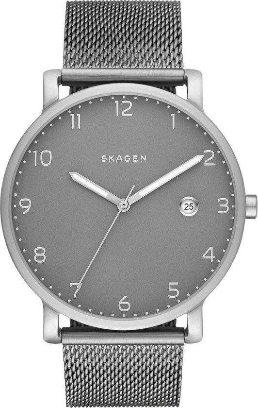 Skagen Hagen Titanium SKW6307 - Horloge - Heren - Zilverkleurig - Ø 40 mm |  bol.com