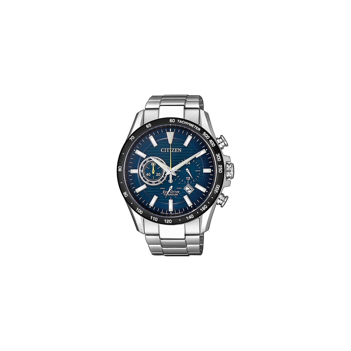 Citizen Super Titanium Horloge - Citizen heren horloge - Blauww - diameter 43 mm - Titanium