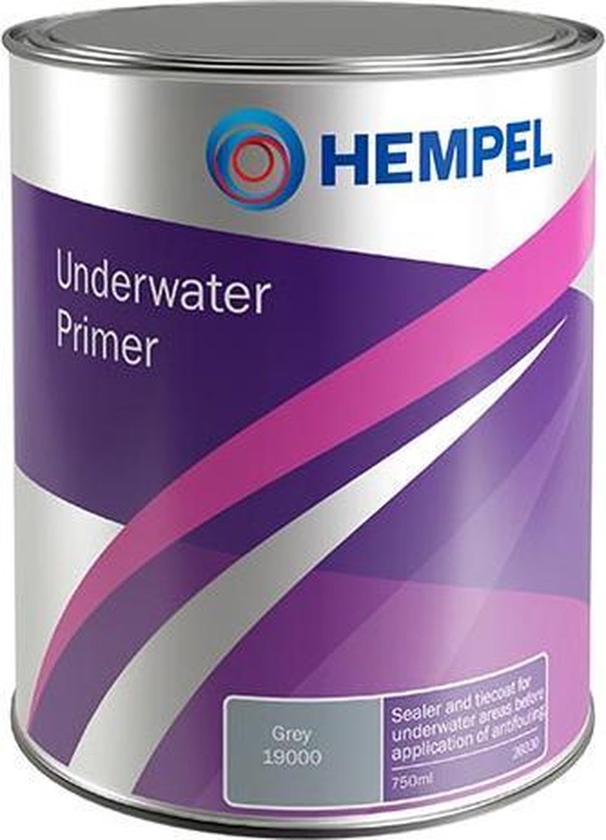 Hempel - Under Water Primer - 26030 - 0.75L / 2.5L - Grijs