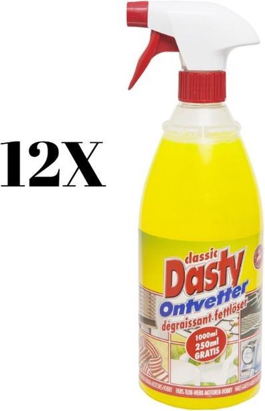 Dasty 12 stuks - Ontvetter - Dasty ontvetter - Dasty badkamer - Dasty