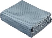 Kustaa Minky Dot hoes - Hoes voor Kustaa Verzwaringsdeken - 152x203 cm - Comfortabele Hoes