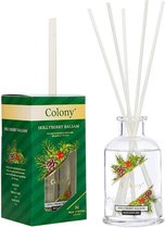 Wax Lyrical Colony Kerst Geurstokjes Hollyberry Balsam - dennentakken kaneel amber