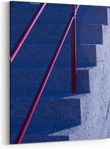 Schilderij - Betonnen trap — 60x90 cm