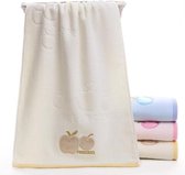 kinderhanddoekje – beige - kers – extra zacht – katoen – hoge kwaliteit - gastenhanddoek - verschillende kleuren