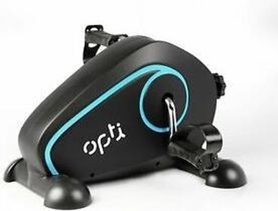 Opti Mini hometrainer met instelbare weerstand en LCD display Fietstrainer Mobiliteitstrainer Mini bike