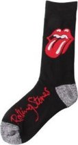 Fun sokken 'Rolling Stones' Zwart/grijs (91197)