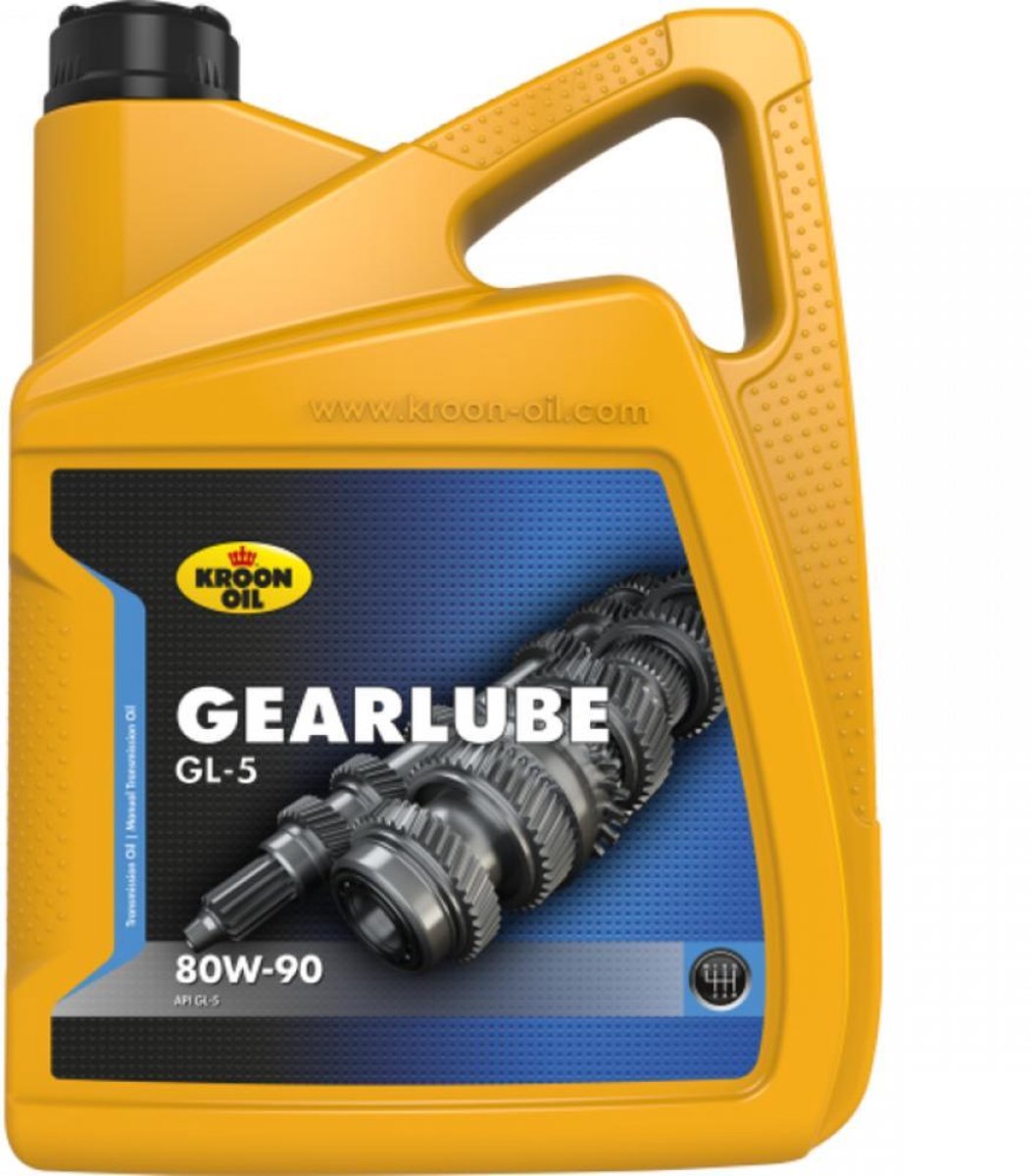 Kroon-Oil Gearlube GL-5 80W-90 - 01325 | 5 L can / bus
