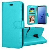 Samsung S9 Plus Hoesje Wallet Case Turquoise