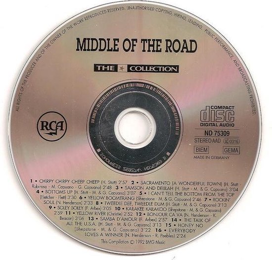 Middle Of The Road - The ★ Collection - Complete Original RCA Hits! - Middle Of The Road