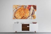 Schilderij - Grieks brood — 90x60 cm