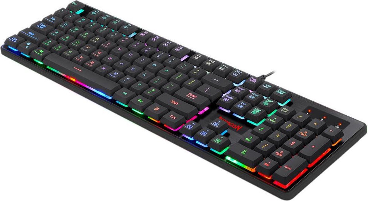 Redragon K509 RGB verlichte DYAUS Gaming toetsenbord | bol.com