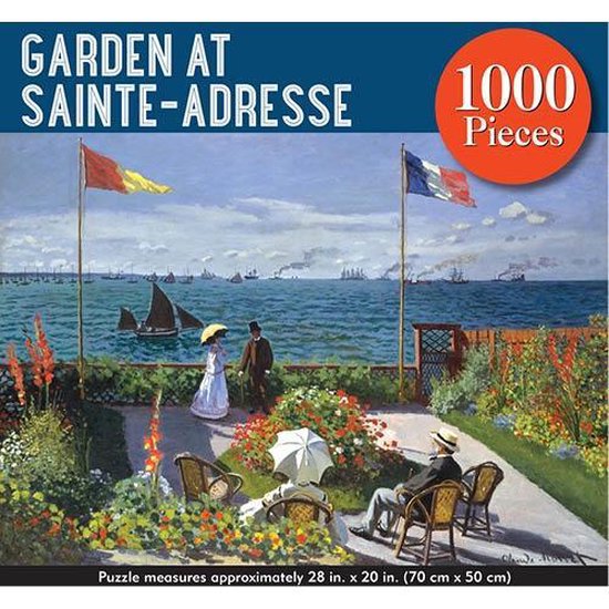 Peter Pauper Puzzel - Garden at Sainte-Adresse (1000 st) | bol.com