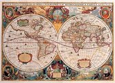 Peter Pauper Puzzel - Old World Map (1000 st)