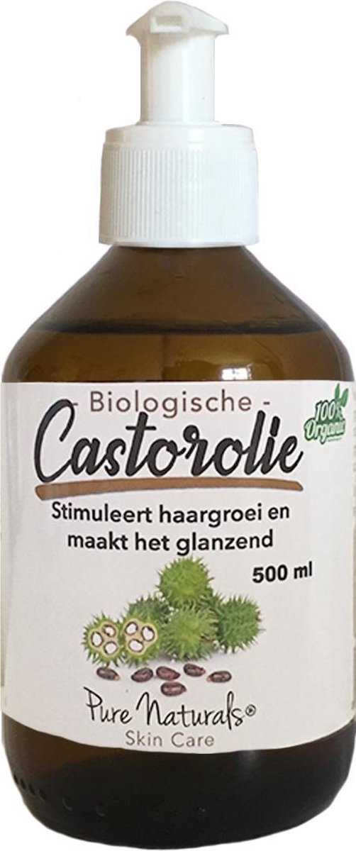 Castor Olie 500 ml Koudgeperst en ongeraffineerd