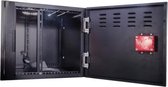 WL4 LB6U zware metalen 6U lock box safe met sleutelslot voor rack 19 NVR en DVR video recorders