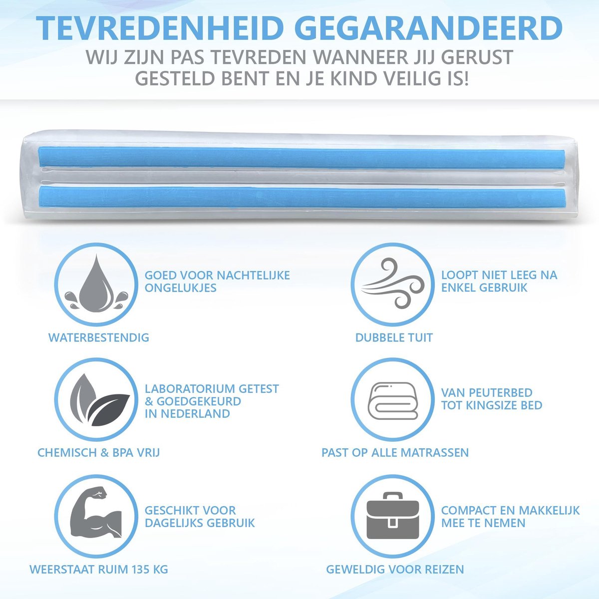 Blue Blue Premium Opblaasbare Bedrand - afbeelding 5