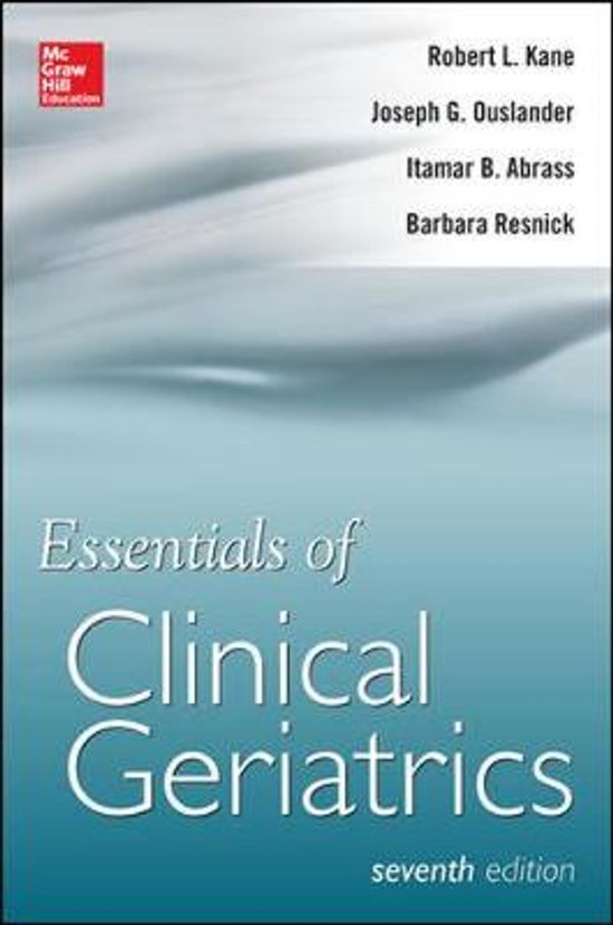 Essentials Of Clinical Geriatrics