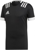 adidas Sportshirt - Maat M  - Mannen - zwart,wit