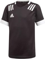 adidas Sportshirt - Maat 164  - Unisex - zwart,wit