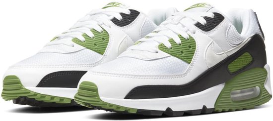 Nike Sneakers - Maat 43 - Mannen - wit/groen/zwart | bol.com