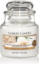 Yankee Candle Geurkaars Small Wedding Day - 9 cm / ø 6 cm