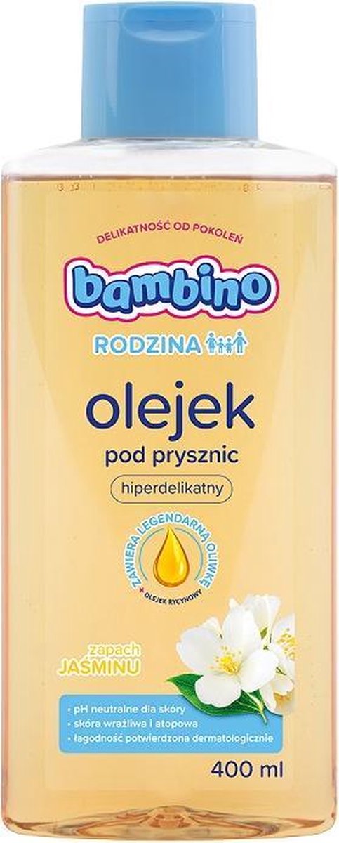 Bambino - Family Oil Under Shower Hyperdelicate Jasmine 400Ml