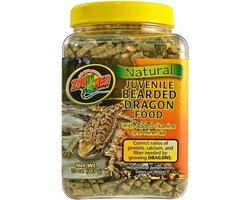 Zoo Med natural juvenile bearded dragon food - Voer voor Baardagamen - 283gr