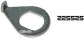 Bofix as ring met lip m10 rechthoekig per 25 stuks 225525