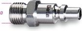 Beta 1916i insteeknippel cilindrisch voor pompnippel compressor 1/4