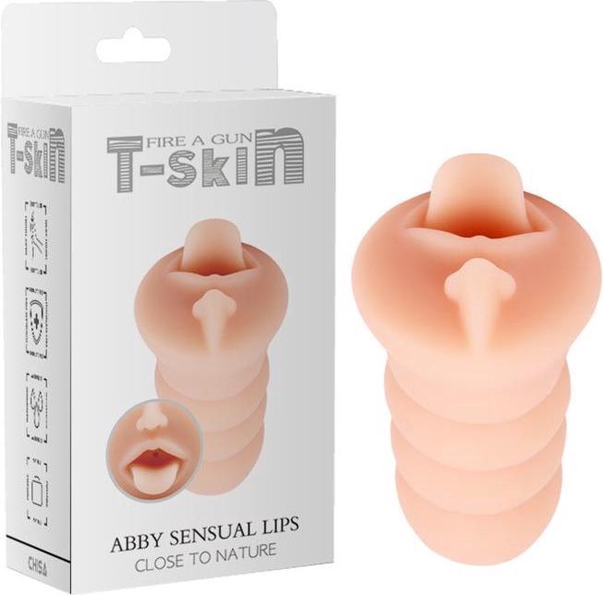 Goedkoopste CHISA - Masturbador Abby Sensual T-skin 15 Cm Flesh