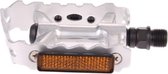Union pedaal SP2612 ATB Cro-Mo zilver blister